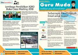 Kami mengharap, agar kegiatan layanan seperti ini selalu dapat hadir di sekolah kami, karena kami yakin. Cara Membuat Buletin Guru Muda Dengan Coreldraw Guru Muda