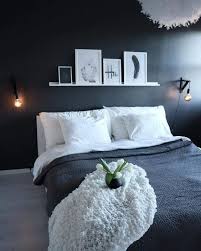 The black and pastel stripes create a playful, but grownup feature. 25 Black And White Bedrooms In Different Styles Digsdigs
