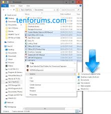 Windows zip utility for file compression, encryption, sharing, and data backup. Zip A File Or Folder In Windows 10 Tutorials