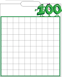 Blank Hundred Filling Chart Free Download