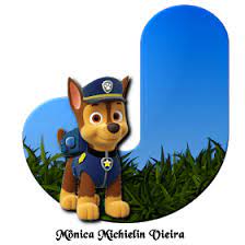 Alphabets By Monica Michielin Alfabeto Patrulha Canina Chase Png Paw Patrol Alphabet Png Paw Patrol Chase Paw Patrol Paw Patrol Birthday