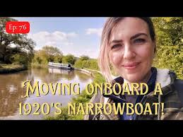 Ep 76: Moving onboard a 1920's narrowboat!