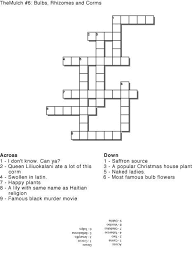 The answer to this crossword puzzle is 5 letters long and begins with a. Puzzle 6 Bulbs Rhizomes Corms