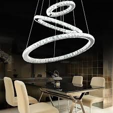 Orion black crystal ring chandelier, diameter 32 by morsale.com (1) the orion is one of our most popular chandeliers, and it lives up to its reputation. Modern 3 Round Led Rings Crystal Chandelier Ceiling Pendant Light Lamp Lighting Ceiling Pendant Lights Pendant Light Pendant Light Fixtures