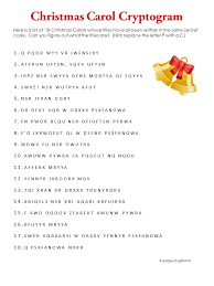 What question can you never answer yes to? Christmas Carol Cryptogram