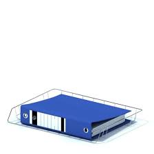 Office Tray With Binder 3d Model 3d Model Simple Object Office Gadgets