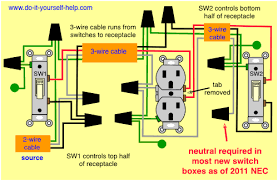 With the light at the. Light Switch Wiring Diagrams Do It Yourself Help Com