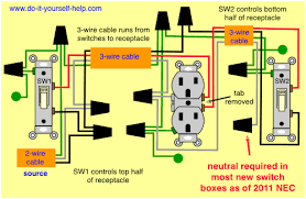 We discuss wire colors in its own section in this guide. Light Switch Wiring Diagrams Do It Yourself Help Com