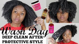 Deep Clean Wash Day Routine After Box Braids Youtube Box Braids Box Braids Hairstyles Braids