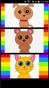 Finally, if you want then color it using brow, red, black and other colors of your choice. How To Draw Cute Animals Easy For Android Apk Download