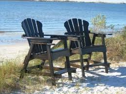 Tall Deck Chairs See Over The Rail Ebony Stain Sikkens Cetol 1 Stains Deck Chairs Cool Chairs Outdoor Chairs