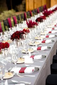 Calistoga Ranch Wedding From Fleurs De France Suzy Berberian Weddings Red Wedding Theme Red Silver Wedding Red And White Weddings