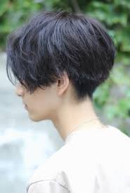 ルーズメイクリーフマッシュ backサムネイル ショートのヘアスタイル ヘアスタイル メンズ ヘアスタイル