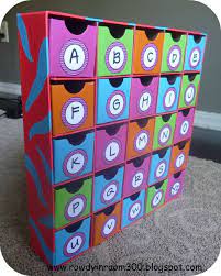 Alphabet blocks or shapes are great for this activity. Alphabet Organizer From Hobby Lobby Advent Calendar Genius For The Letters In Our Word Study Activiti Alphabet Activities Alphabet Classroom Organisation