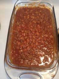 Next, in a large saucepan brown the ground beef. Bbq Baked Beans 1 Large Can Bush S Vegetarian Baked Beans 1 Lb Cooked Ground Beef Seasoned W S P 1 2 C Bbq Baked Beans Vegetarian Baked Beans Baked Beans