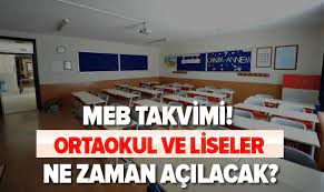 Milli eğitim bakanlığı kademeli olarak başlatılacak yüz yüze eğitime ilişkin usul ve esasları belirleyerek illere gönderdi. Meb 2020 2021 Calisma Takvimi Ortaokul Ve Liseler Ne Zaman Acilacak 5 8 9 Ve 12 Siniflar