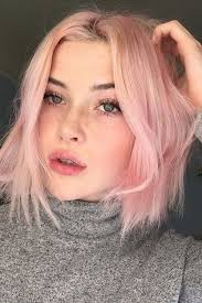 28 Short Pastel Hair Color Ideas For 2019 Fashion 2d Pastel Hair Short Light Pink Hair Hair Color Unique