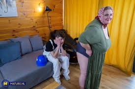 Mature.nl Jana (61) & Petr the Boy (21) - This toyboy has a big ass fetish  and loves bbw huge breasted facesitting granny Jana - 6 May 2023