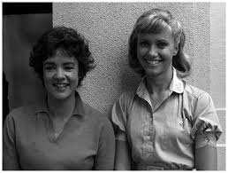 Features song lyrics for stockard channing's grease (limited edition) album. Stockard Channing And Olivia Newton John On The Set Of Grease 1978 9gag