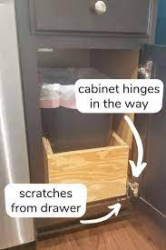 Having a difficulities removing your new soft close kitchen drawers? Installing Drawer Slides 3 Mistakes I Made How To Fix Them Mama Needs A Project