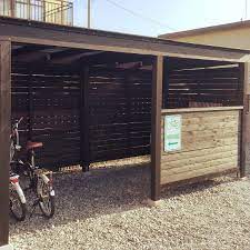 部屋全体 自転車置場 自転車 駐輪場 木製 などのインテリア実例 2016 08 14 11 23 16 roomclip ルームクリップ 自転車置場 diy 自転車置場 自転車小屋