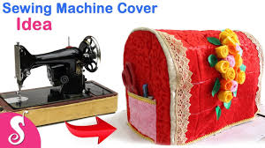Get great deals on ebay! Sewing Machine Cover Idea Make Unique Cover For Sewing Machine From Waste Cement Bag Old Clothes Youtube