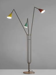 Italian Multicolored Floor Lamp With Brass And Marble In 2020 Floor Lamp Brass Floor Lamp Mid Century Floor Lamps