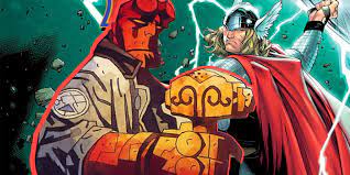 The Hellboy And Thor Crossover Will Make You Wish It Was in Marvel's MCU