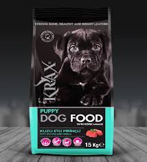 Krax Kuzu Etli Pirincli Yavru Kuru Kopek Mamasi 15 Kg Skt 10 20