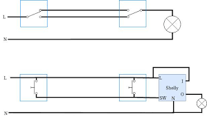 What i want to do is put it in my front room ware i have 4 wall lights and 2 sealing lights but the. Shelly Dimmer Two Way Switch Wiring Hardware Home Assistant Community