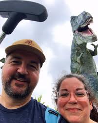 We played minigolf for skins and Patti won 11-7. For those who don't golf,  that is NOT the same as “shirts and skins”