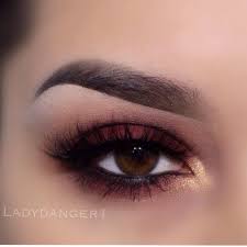 Black And Gold Smokey Eye Makeup Instagram Photo By Ladydanger1 Lady Danger Via Iconosquare Burgundy Eye Makeup Skin Makeup Eye Makeup