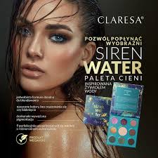CLARESA SIREN WATER PALETA 9 CIENI DO POWIEK 12757953285