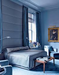 It uses straightforward furniture and dramatic modern art to complement the stark architecture. Bedroom Interior Design Contemporary Calm Style
