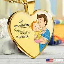 Happy birthday to our little princess! Father And Daughter Necklace Best Novelty Birthday Gift For Daughter From Dad Ebay
