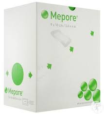 Mepore Sterile Self Adhesive Absorbent Dressing 9cm X 10cm Pack Of 50 Produtividade