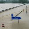 Hochwasser trifft bayern, sachsen und österreich. 1