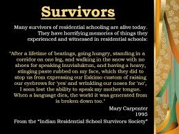 Madeleine dion stout reflects that the residential schools left a sense of separation in survivors: Residential Schools Above Kamloops Residential School Location Kamloops Indian Reserve Across The Thompson River Operated From 1893 Ppt Download