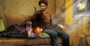 Twdg A Moment Of Relief By Lilacsbloom The Walking Dead Walking Dead Fan Art The Walking Dead Telltale