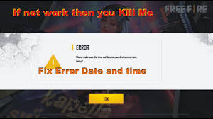 Nah pada kali ini kita bakalan bahas mengapa masih ada aja error yang terjadi ketika patch terbaru free fire kalahari rilis ? Free Fire Date And Time Error Fix 100 Work In Gameloop Pc With Jugar Youtube