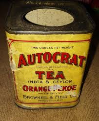 Autocrat Tea Boite A The Boite Metal The