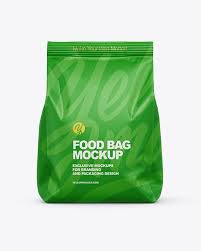 Bag With Anchovies Mockup Vozeli Com