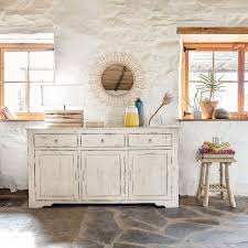 Buffet 3 Portes En Manguier Blanchi Maisons Du Monde Aparador Decoracion Estudio Decoracion Hogar