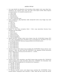 Check spelling or type a new query. Contoh Soal Aktiva Tetap Pdf