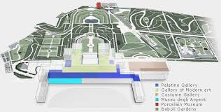 Firenze Mappa Di Palazzo Pitti E Giardino Dei Boboli Gallery Of Modern Art Renaissance Architecture Art Of Dan