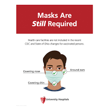 If transport or movement in any healthcare setting is necessary, instruct patient to wear a mask and follow cdc's respiratory hygiene/cough etiquette in healthcare settings current version of this document may differ from original.. Ohio Hospitals Still Requiring Masks After Health Orders End