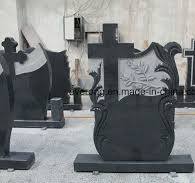Polished and Brushed Romania Monumentfuneral Granite Cross ...