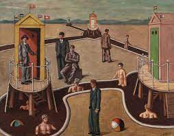 Devi Da On Instagram Estate Metafisica Ft Bagni Misteriosi Giorgiodechirico Palazzomerulana Novecento Painting Pittur Painting Arte Italiana Instagram