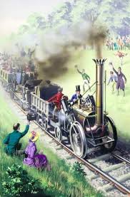 Railway Engine From Great Inventions At Ladybird Prints Great Inventions Railway Railroad History