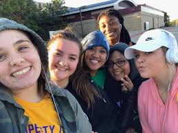 Kairi and Xia Zhao having fun in the gym!